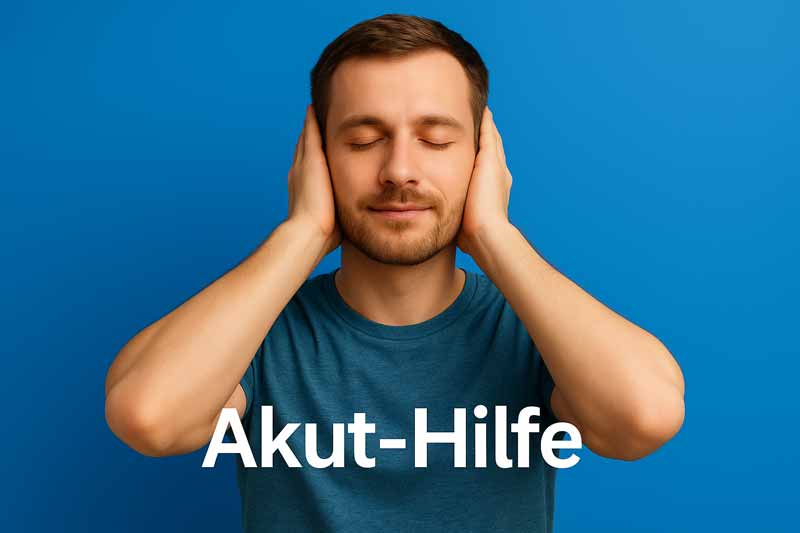 Akut-Hilfe bei Tinnitus